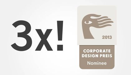 Mit unseren Projekten für Thomas Rath Trousers, Royal Fishing Kinderhilfe und das Hamber Label Binné sind wir gleich drei mal für den begehrten Corporate Design Preis nominiert.