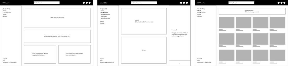 Ein so umfassendes Projekt muss natürlich auch optimal vorbereitet sein, so ging der UI Design Phase eine ausgiebige Phase voraus, in der wir in mehreren Iterationen das UX Design sowie die Seitenstruktur mit dem Kunden besprochen haben.