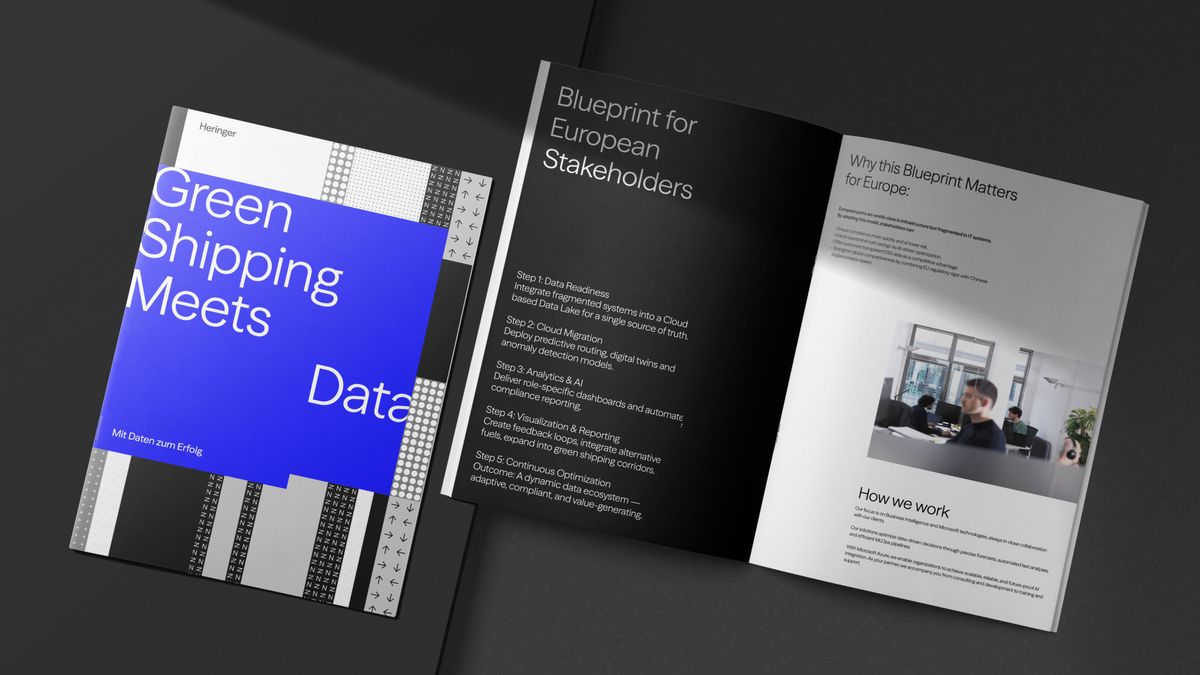 Innenseite und Cover der neuen Broschüre.