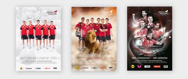 arndtteunissen gestaltet jede Spielsaison neue, visuell-abwechslungsreiche Kampagnen-Motive