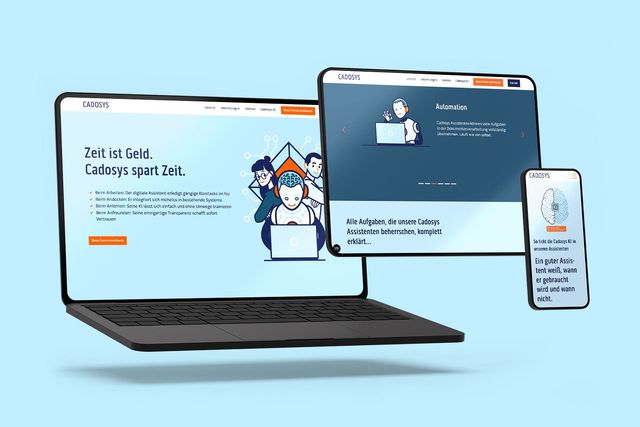 Responsiver Website-Relaunch im Cadosys Corporate Design