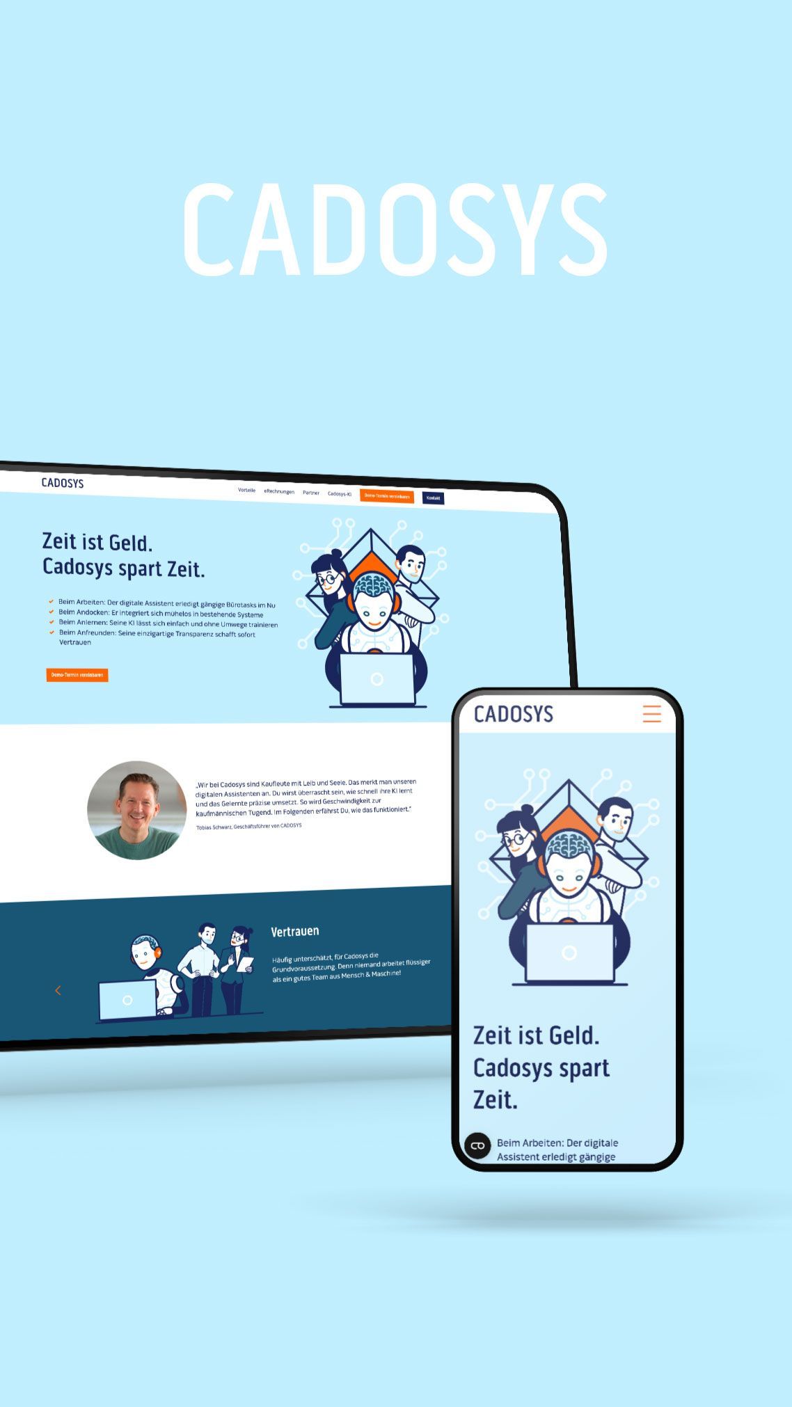 Cadosys Corporate UX/UI Design