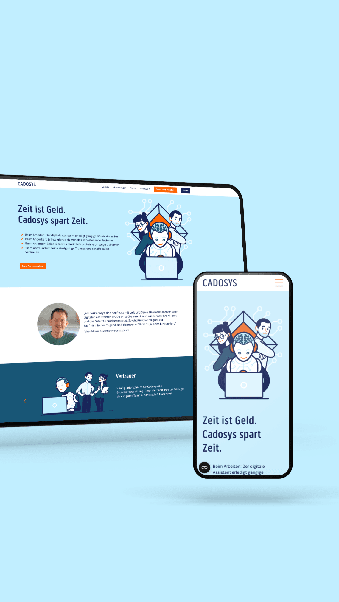 Cadosys Corporate UX/UI Design