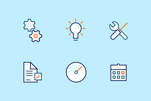 Iconsystem und Symbolsprache von Cadosys