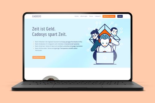 Cadosys-Website mit Headless CMS und moderner Technik