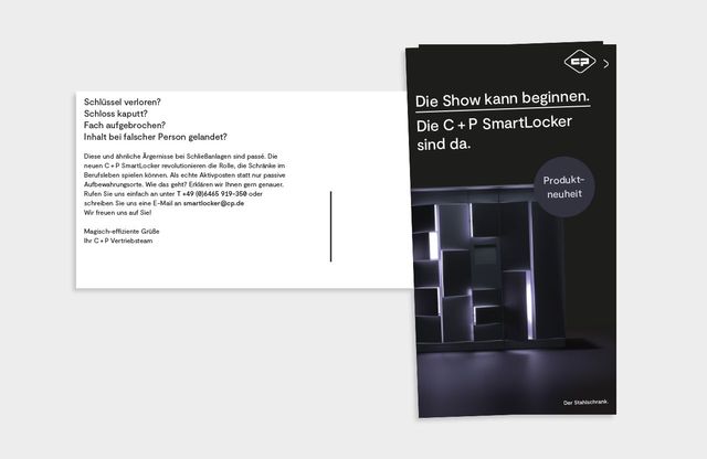 Eine Postkarte mit dem Kampagnenmotiv.