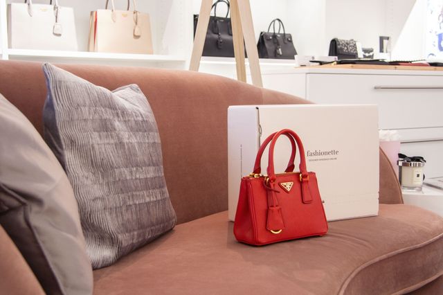 Bild eines Verkaufsbeispieles einer Tasche von fashionette