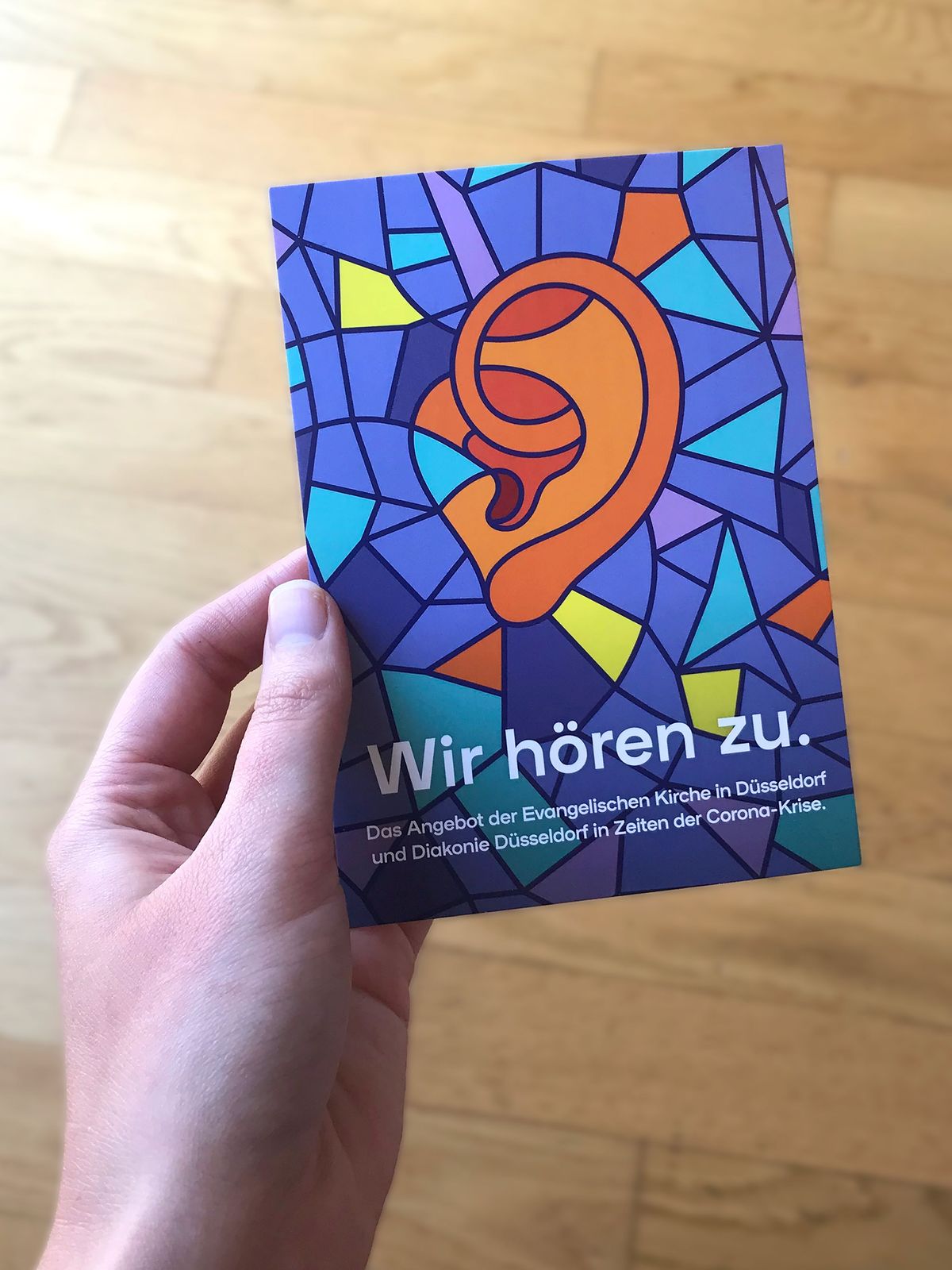Postkarte mit dem Kampagnenmotiv