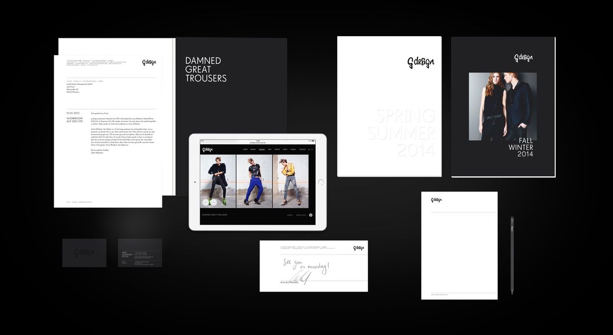 Übersicht der gestalteten Medien von arndtteunissen für G Design