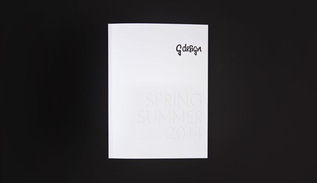 Cover des G Design Lookbooks Spring Summer 14
