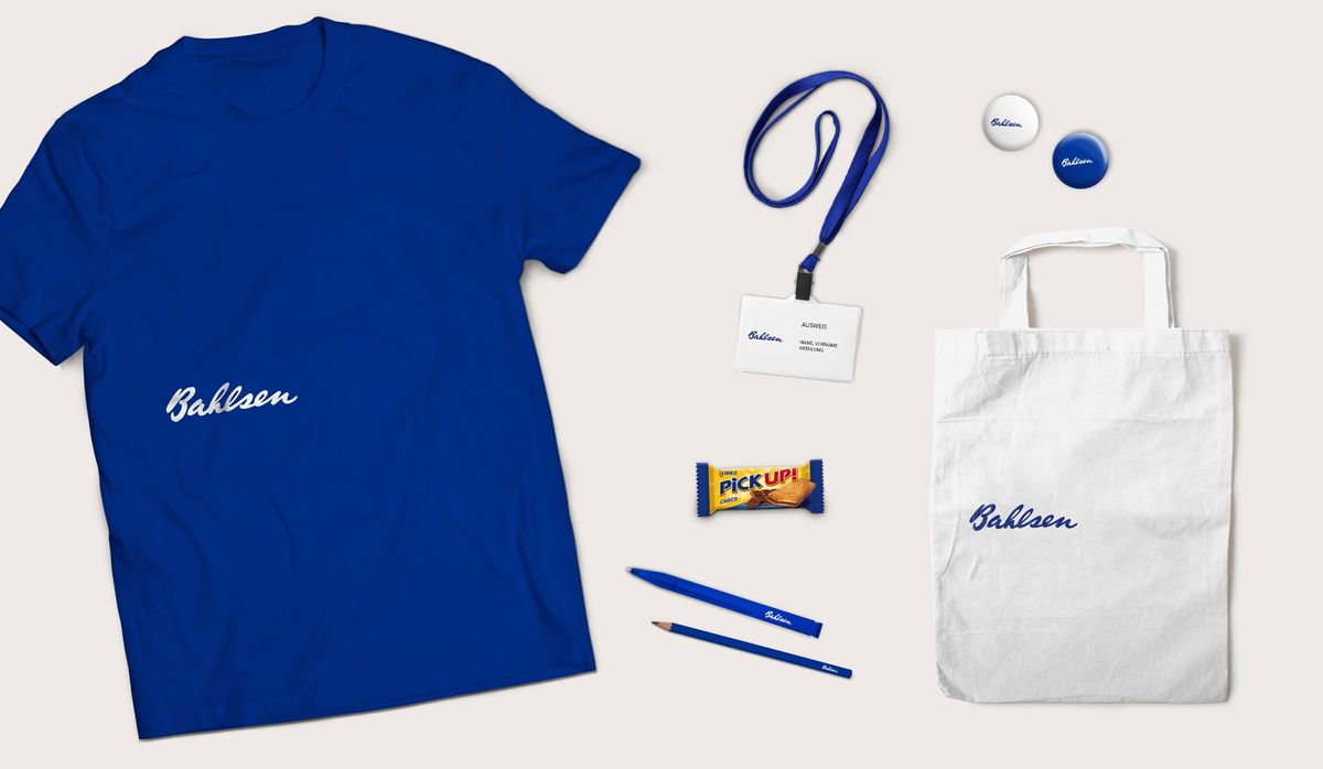 Tshirt, Stifte und weitere Werbemittel im neuen Corporate Design
