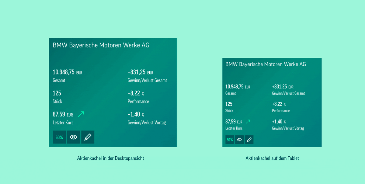 Interface Design für Damantis
