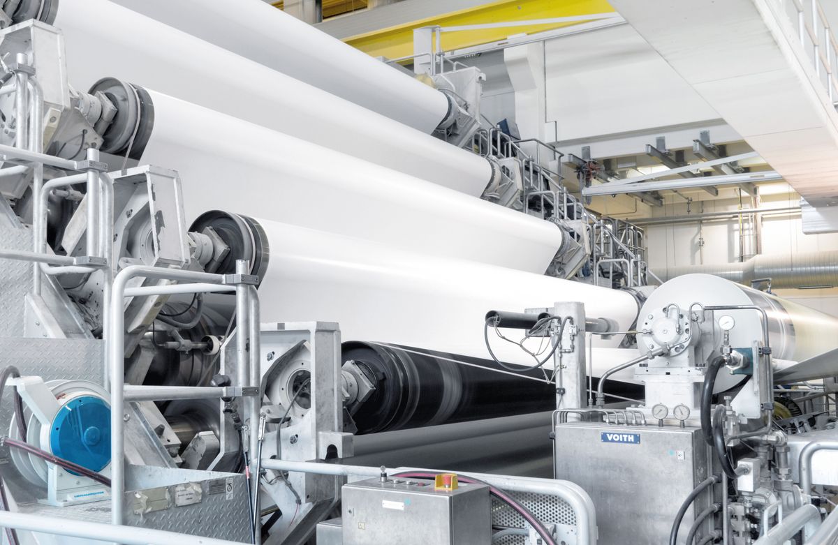 Druckmaschine bei Leipa